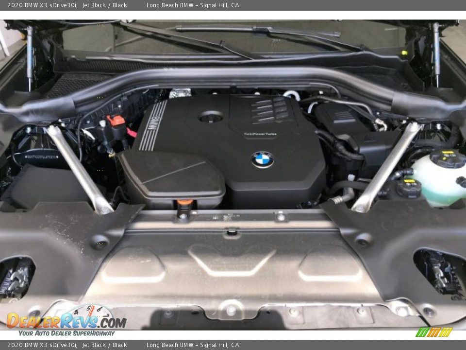 2020 BMW X3 sDrive30i Jet Black / Black Photo #8