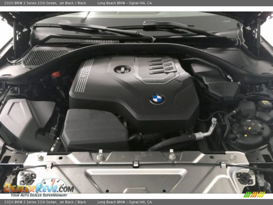 2020 BMW 3 Series 330i Sedan Jet Black / Black Photo #8