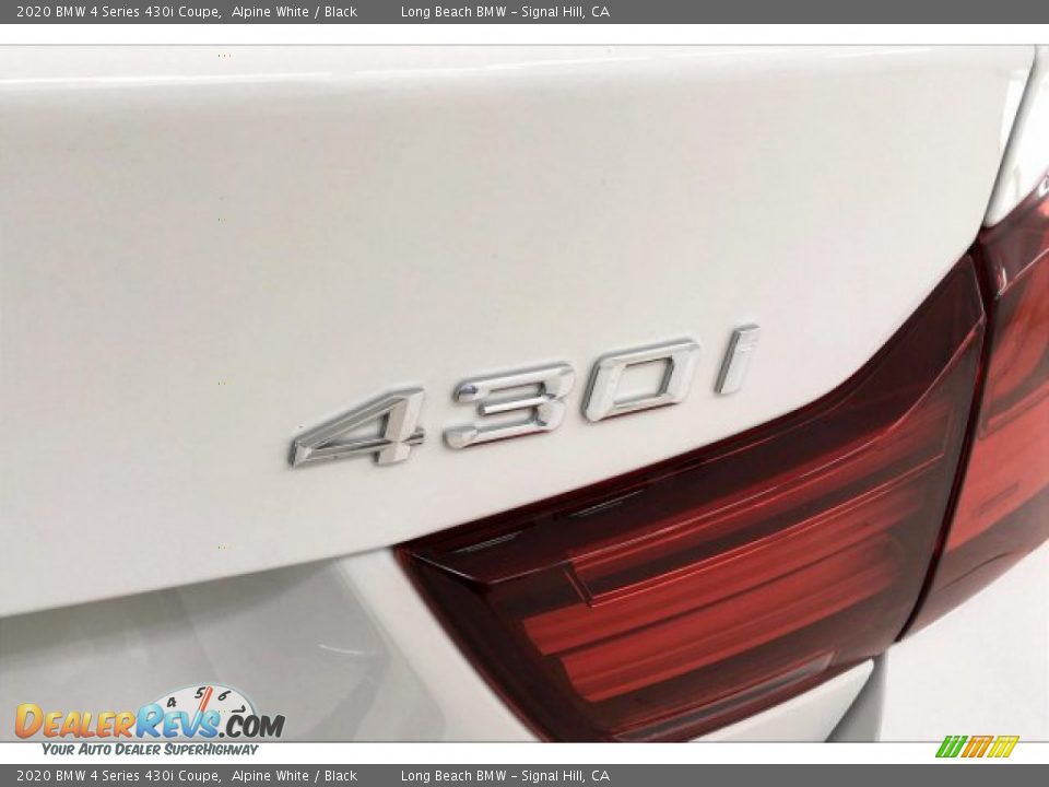2020 BMW 4 Series 430i Coupe Alpine White / Black Photo #7