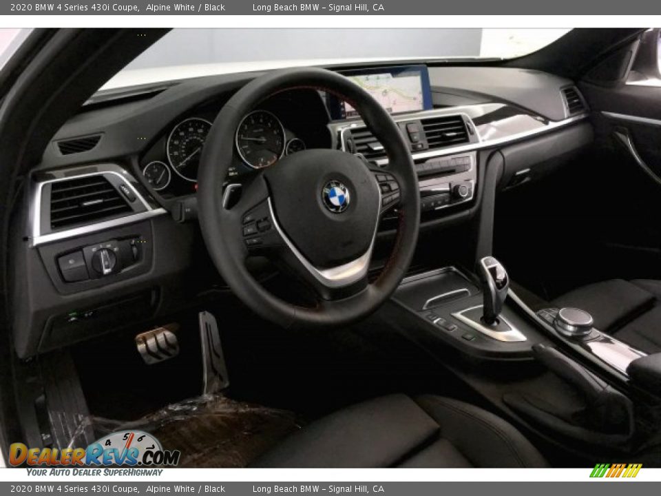 2020 BMW 4 Series 430i Coupe Alpine White / Black Photo #17