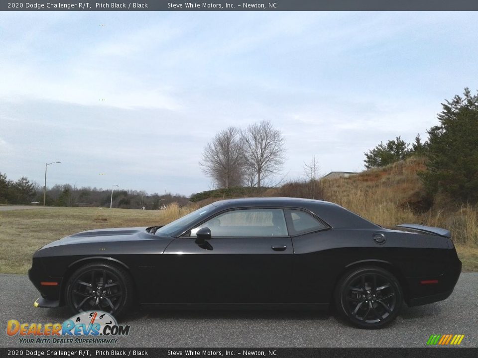 2020 Dodge Challenger R/T Pitch Black / Black Photo #1