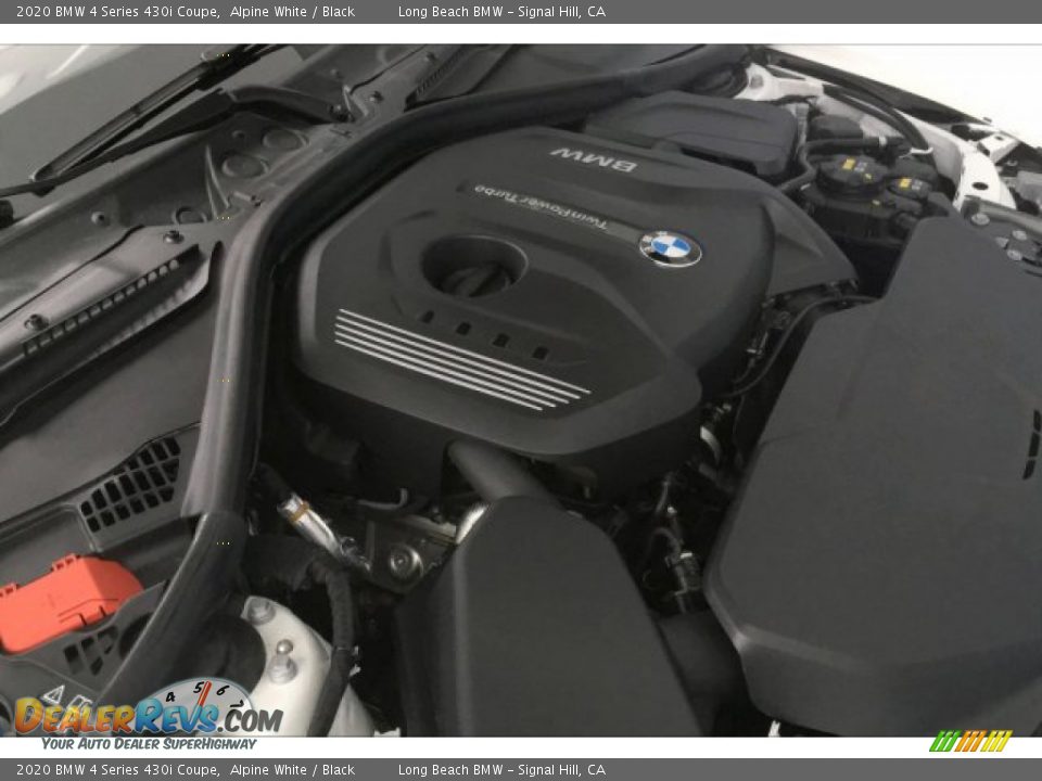 2020 BMW 4 Series 430i Coupe Alpine White / Black Photo #27