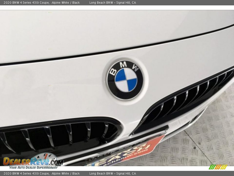 2020 BMW 4 Series 430i Coupe Alpine White / Black Photo #29