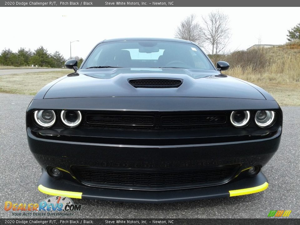 2020 Dodge Challenger R/T Pitch Black / Black Photo #3