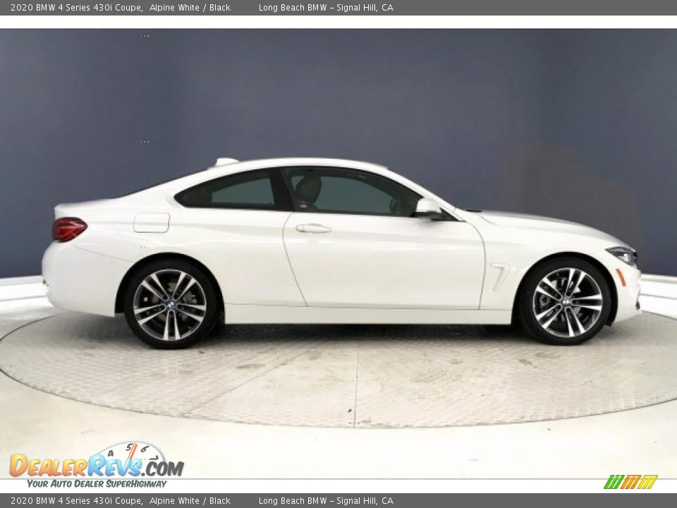 2020 BMW 4 Series 430i Coupe Alpine White / Black Photo #31