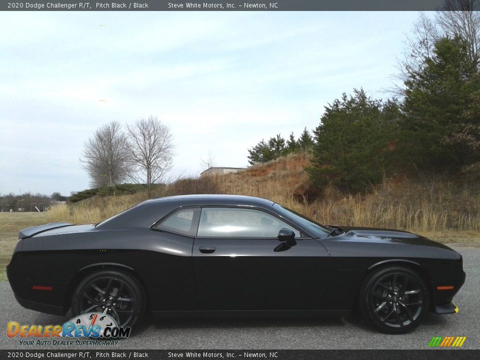 2020 Dodge Challenger R/T Pitch Black / Black Photo #5