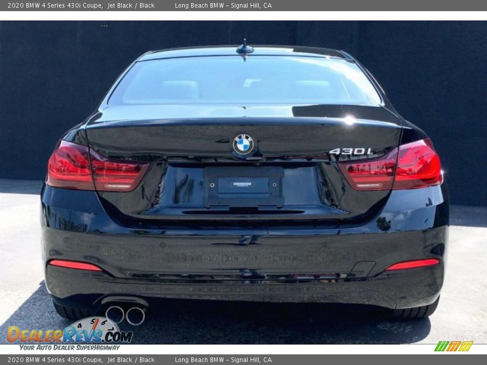 2020 BMW 4 Series 430i Coupe Jet Black / Black Photo #3