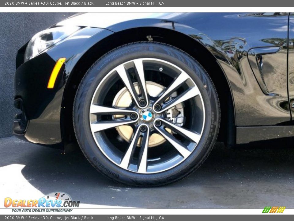 2020 BMW 4 Series 430i Coupe Jet Black / Black Photo #9