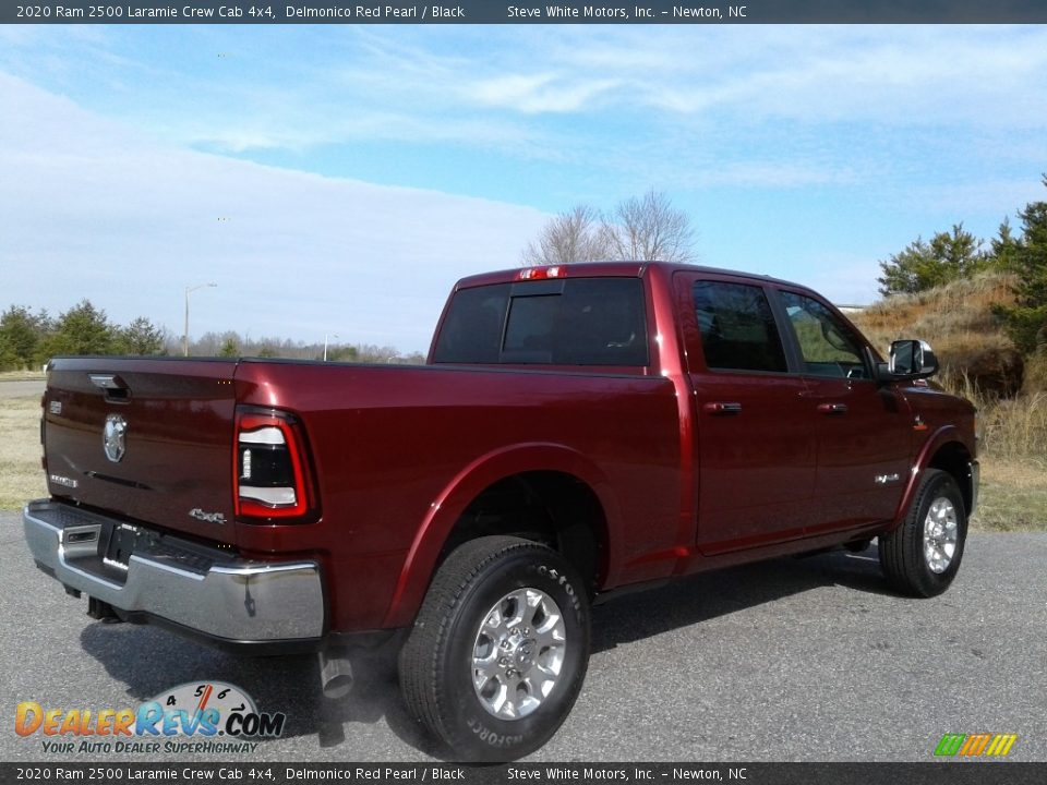 2020 Ram 2500 Laramie Crew Cab 4x4 Delmonico Red Pearl / Black Photo #6