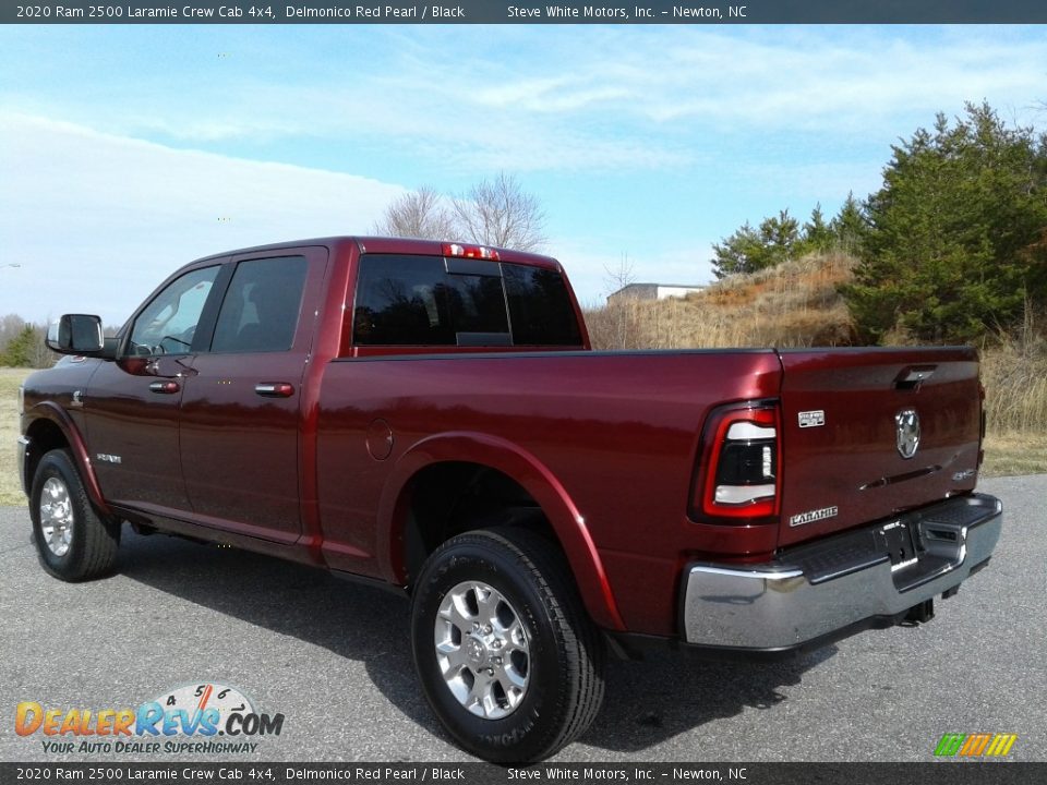 2020 Ram 2500 Laramie Crew Cab 4x4 Delmonico Red Pearl / Black Photo #9