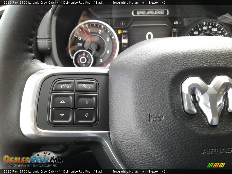 2020 Ram 2500 Laramie Crew Cab 4x4 Delmonico Red Pearl / Black Photo #21