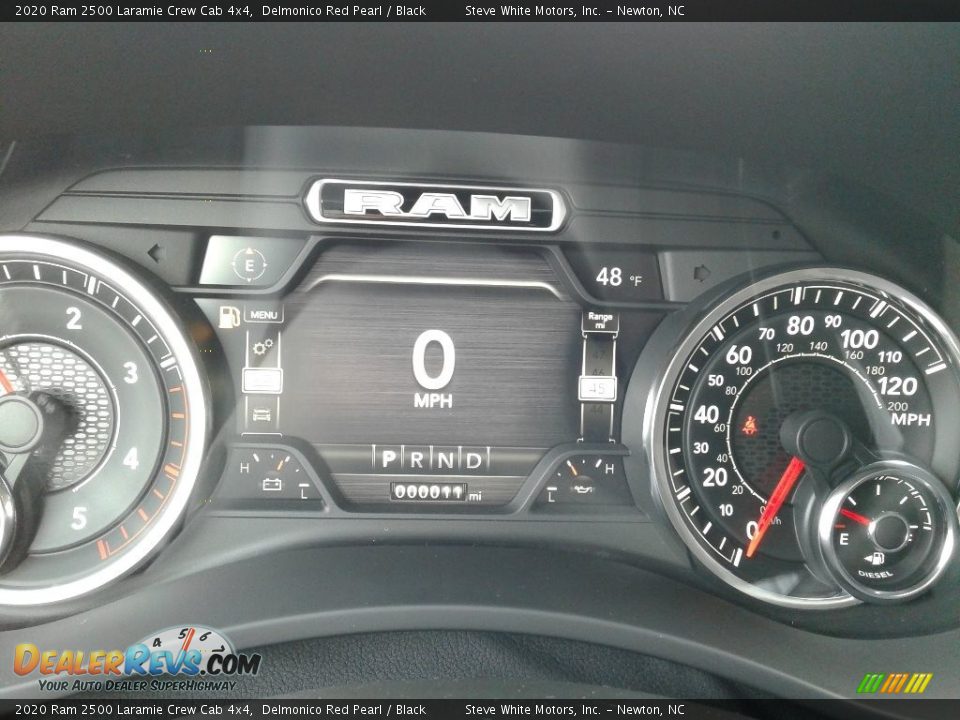 2020 Ram 2500 Laramie Crew Cab 4x4 Delmonico Red Pearl / Black Photo #23