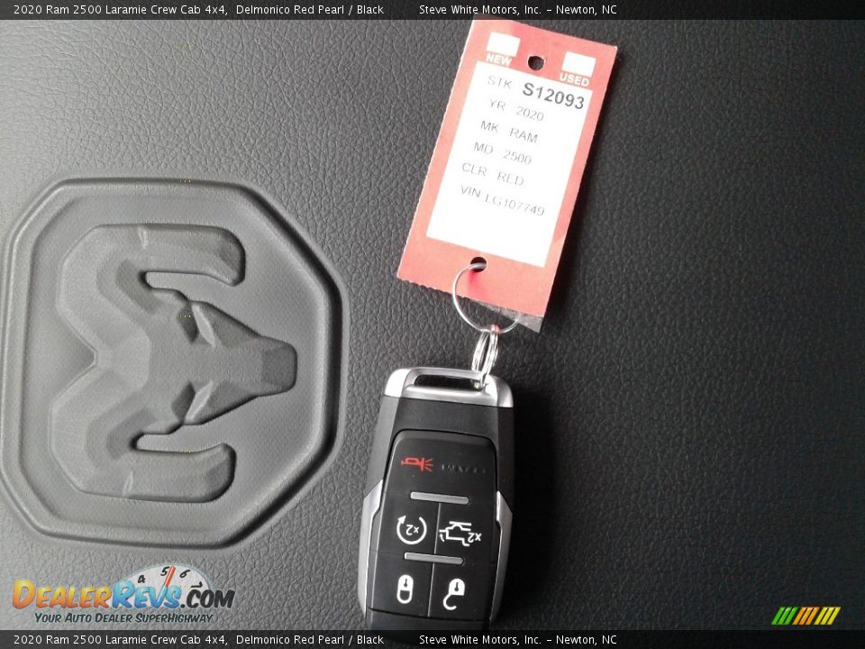 2020 Ram 2500 Laramie Crew Cab 4x4 Delmonico Red Pearl / Black Photo #34