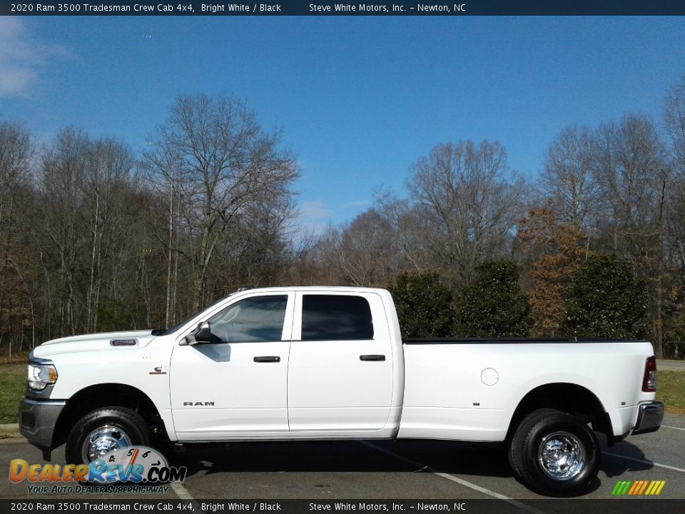 2020 Ram 3500 Tradesman Crew Cab 4x4 Bright White / Black Photo #1