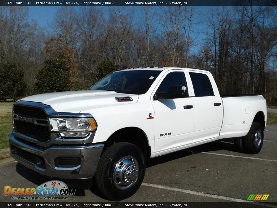 2020 Ram 3500 Tradesman Crew Cab 4x4 Bright White / Black Photo #2