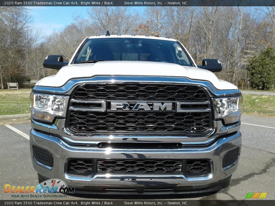 2020 Ram 3500 Tradesman Crew Cab 4x4 Bright White / Black Photo #3