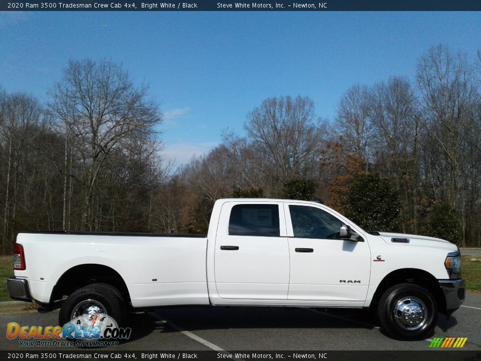 2020 Ram 3500 Tradesman Crew Cab 4x4 Bright White / Black Photo #5