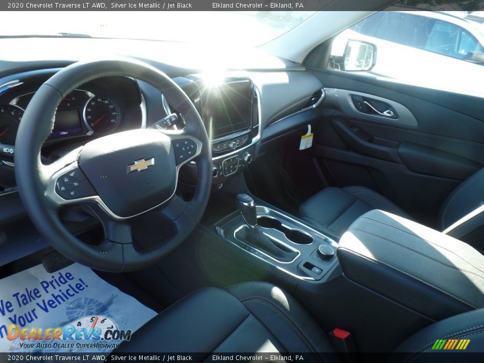 2020 Chevrolet Traverse LT AWD Silver Ice Metallic / Jet Black Photo #18