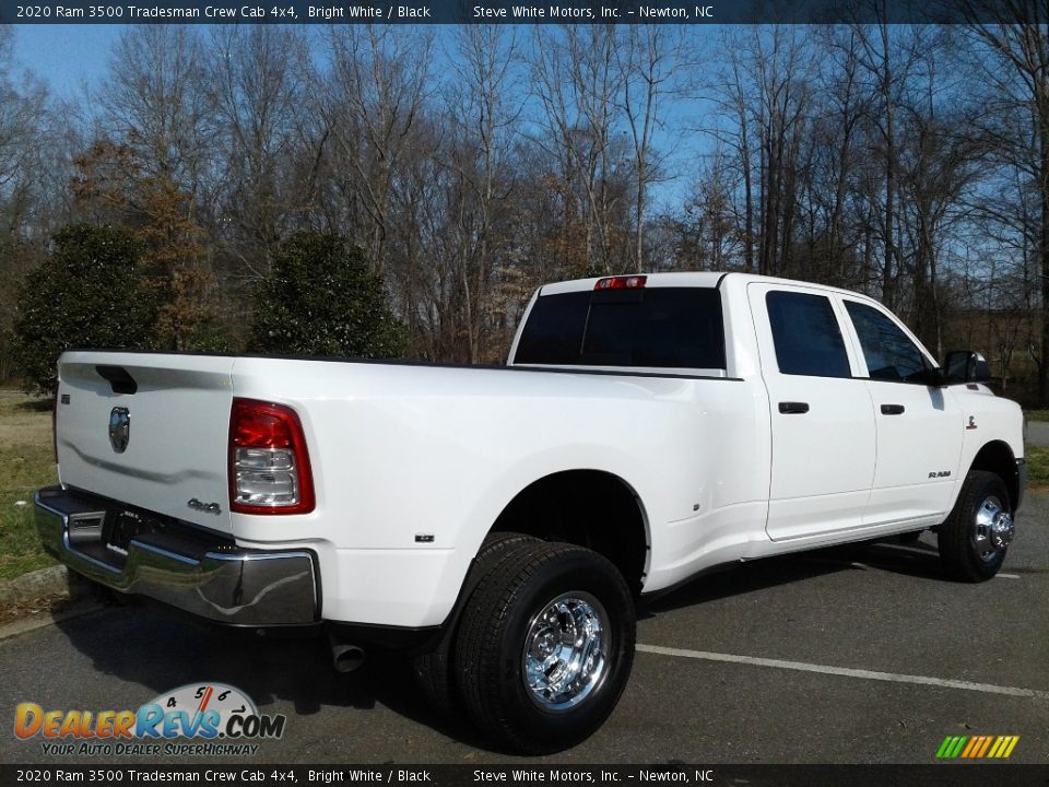 2020 Ram 3500 Tradesman Crew Cab 4x4 Bright White / Black Photo #6