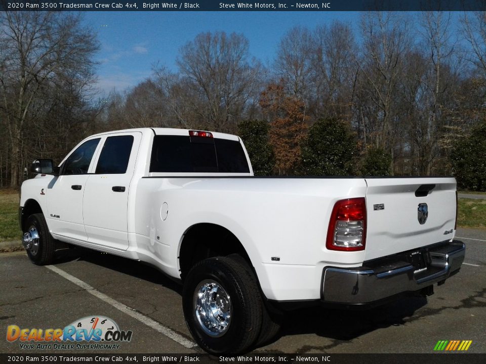 2020 Ram 3500 Tradesman Crew Cab 4x4 Bright White / Black Photo #9