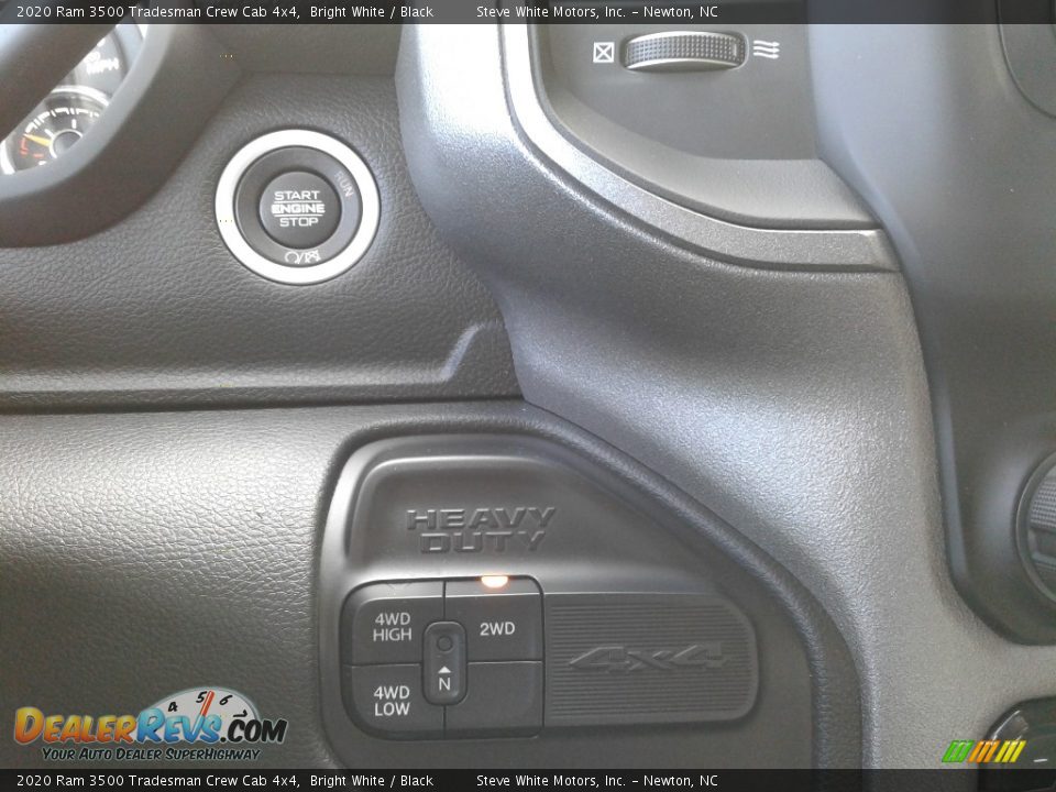 2020 Ram 3500 Tradesman Crew Cab 4x4 Bright White / Black Photo #21