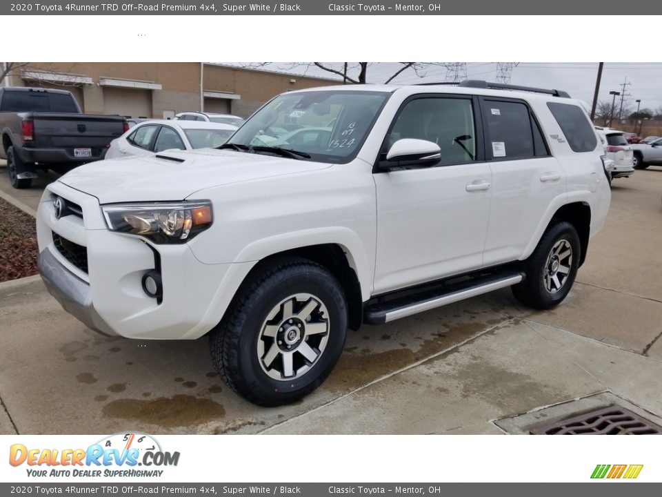 2020 Toyota 4Runner TRD Off-Road Premium 4x4 Super White / Black Photo #1