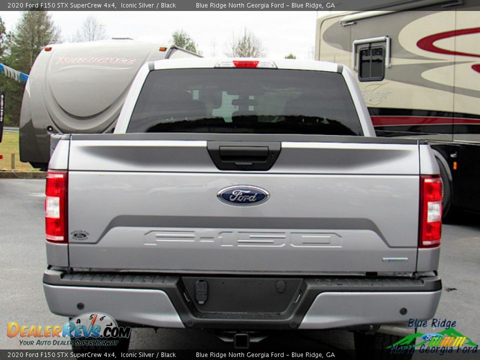 2020 Ford F150 STX SuperCrew 4x4 Iconic Silver / Black Photo #4