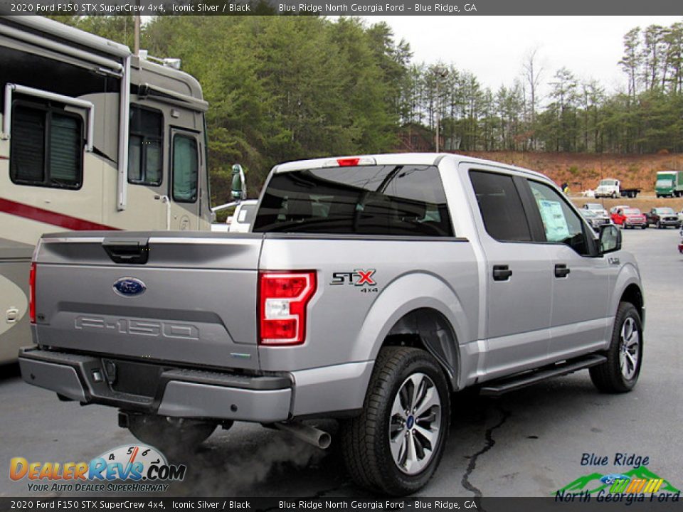 2020 Ford F150 STX SuperCrew 4x4 Iconic Silver / Black Photo #6