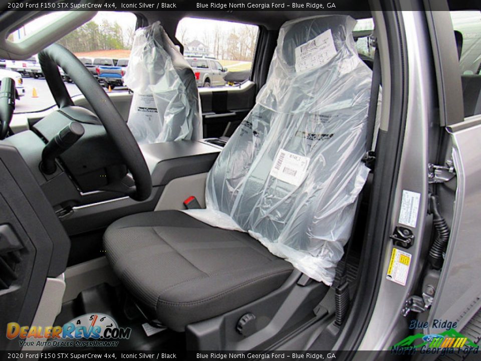2020 Ford F150 STX SuperCrew 4x4 Iconic Silver / Black Photo #11