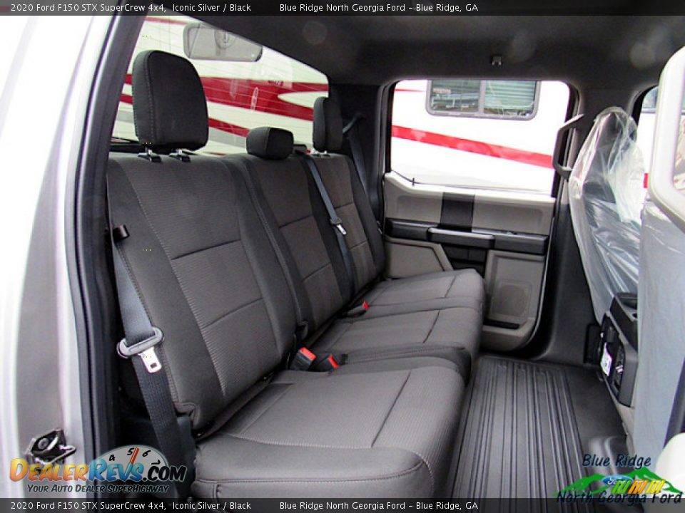 2020 Ford F150 STX SuperCrew 4x4 Iconic Silver / Black Photo #14