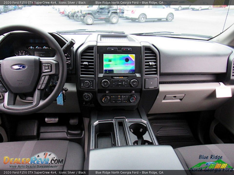 2020 Ford F150 STX SuperCrew 4x4 Iconic Silver / Black Photo #17