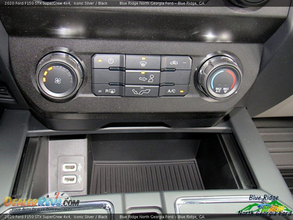 2020 Ford F150 STX SuperCrew 4x4 Iconic Silver / Black Photo #23