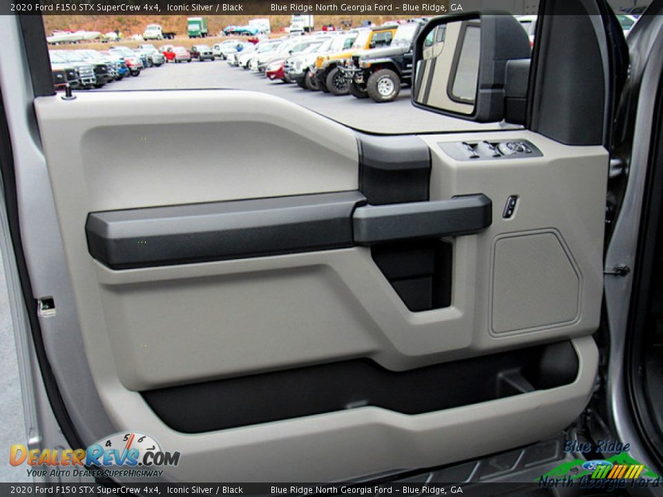 2020 Ford F150 STX SuperCrew 4x4 Iconic Silver / Black Photo #28