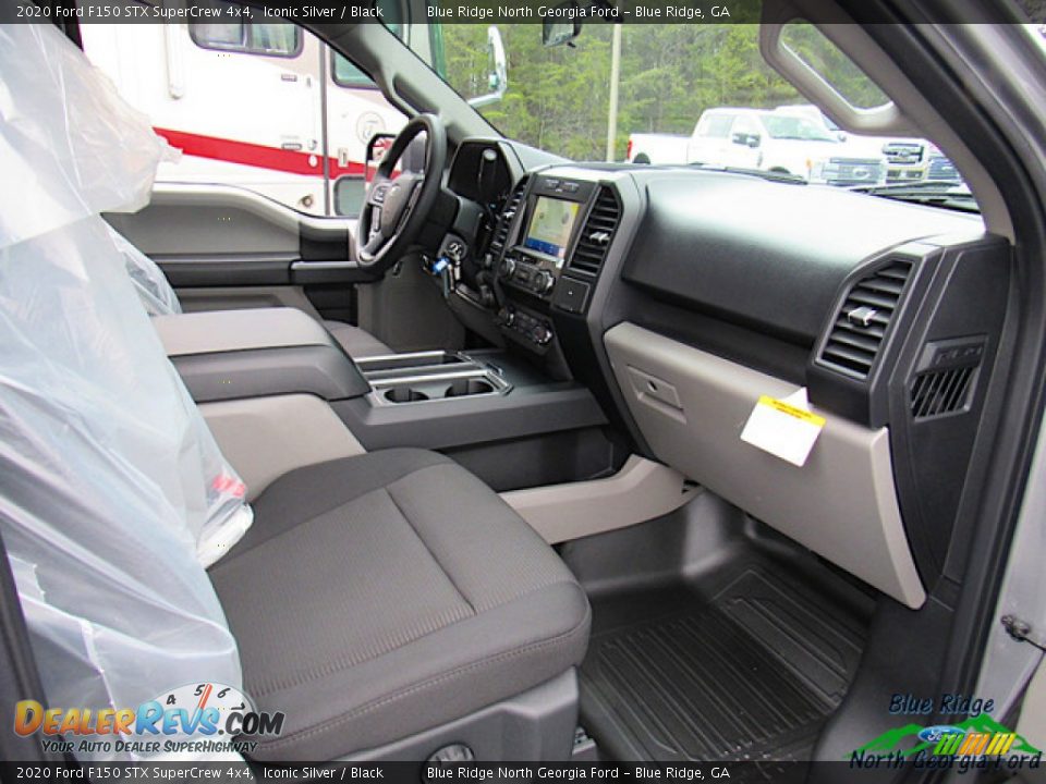2020 Ford F150 STX SuperCrew 4x4 Iconic Silver / Black Photo #30