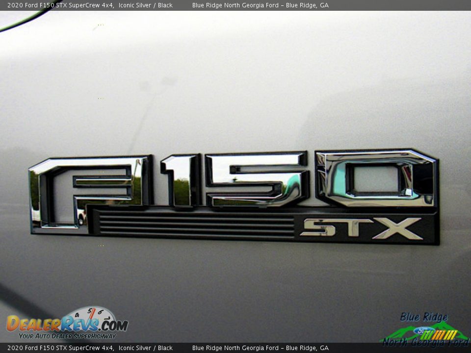 2020 Ford F150 STX SuperCrew 4x4 Iconic Silver / Black Photo #35