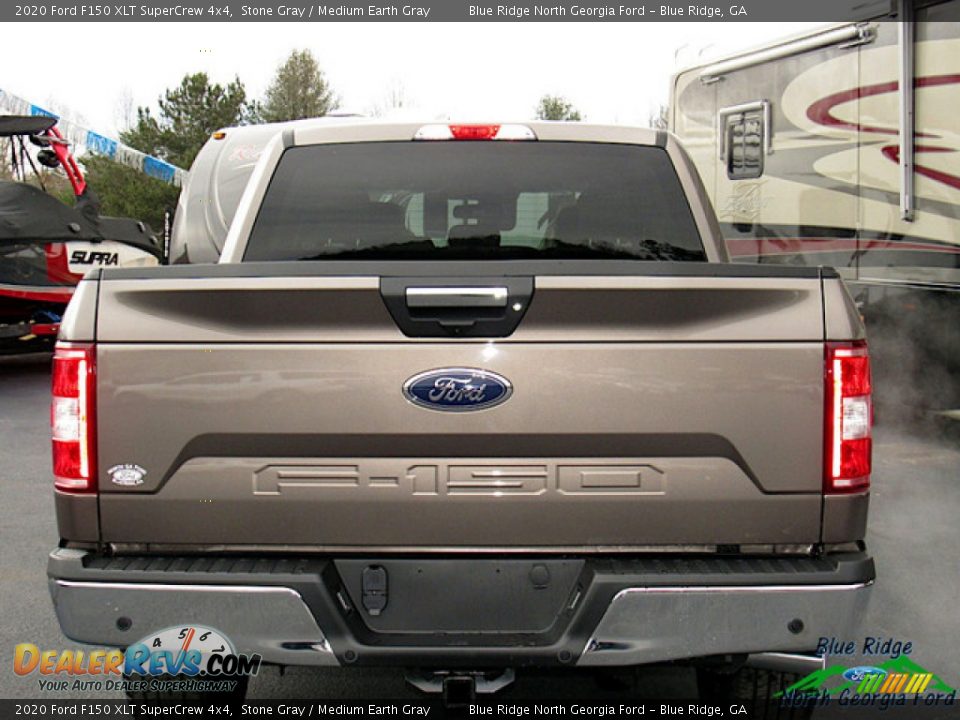 2020 Ford F150 XLT SuperCrew 4x4 Stone Gray / Medium Earth Gray Photo #4