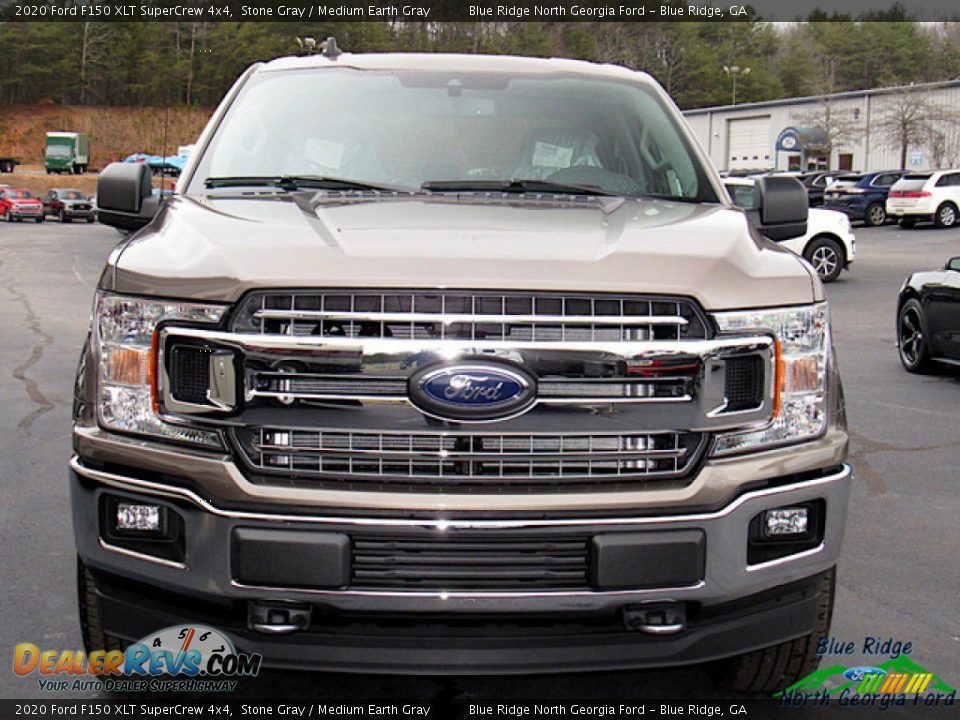 2020 Ford F150 XLT SuperCrew 4x4 Stone Gray / Medium Earth Gray Photo #5