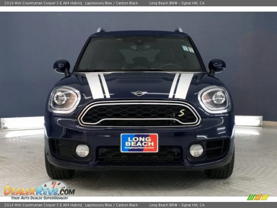 2019 Mini Countryman Cooper S E All4 Hybrid Lapisluxury Blue / Carbon Black Photo #2