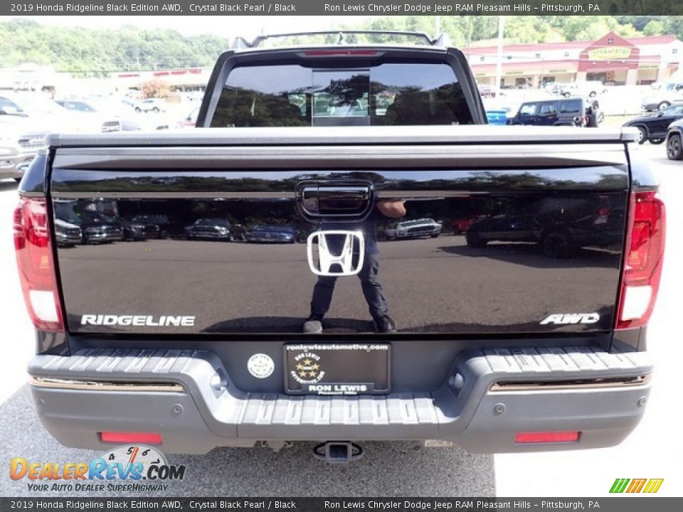 2019 Honda Ridgeline Black Edition AWD Crystal Black Pearl / Black Photo #4