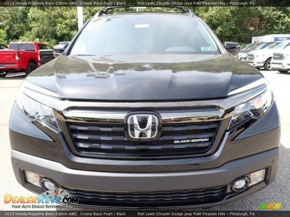 2019 Honda Ridgeline Black Edition AWD Crystal Black Pearl / Black Photo #9