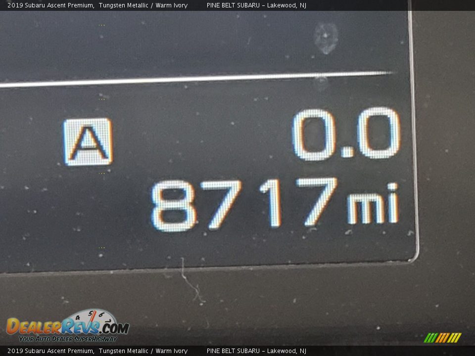 2019 Subaru Ascent Premium Tungsten Metallic / Warm Ivory Photo #2