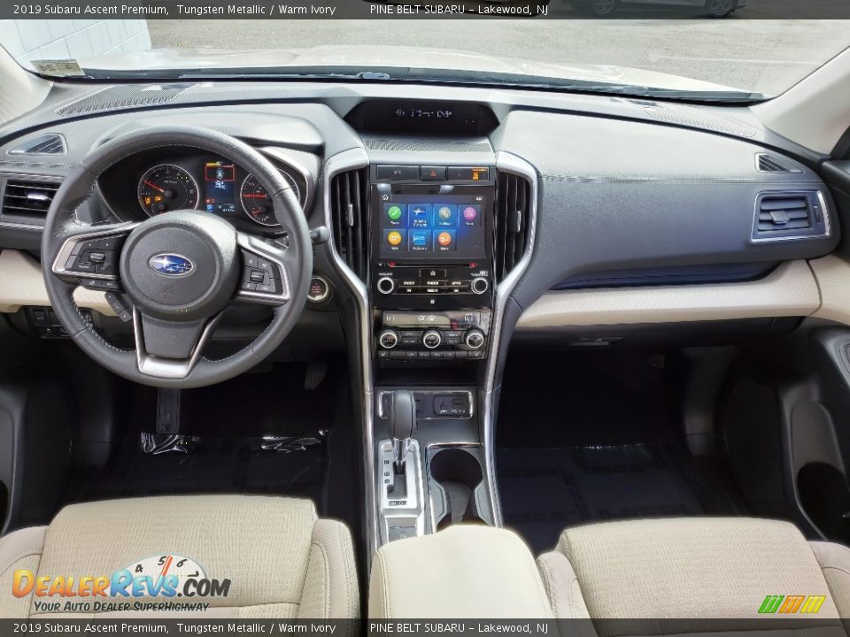 2019 Subaru Ascent Premium Tungsten Metallic / Warm Ivory Photo #4