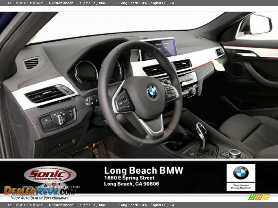 2020 BMW X2 sDrive28i Mediterranean Blue Metallic / Black Photo #4