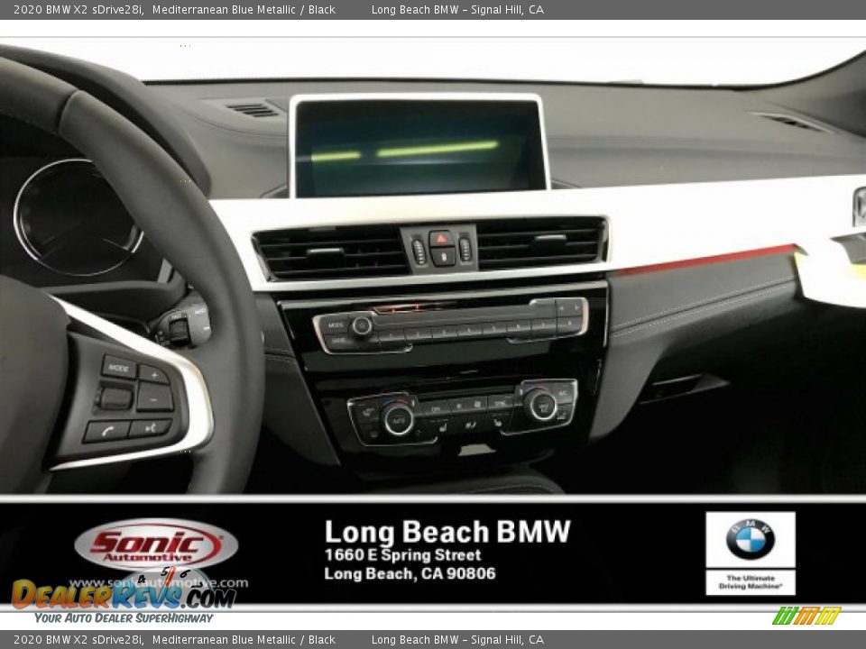 2020 BMW X2 sDrive28i Mediterranean Blue Metallic / Black Photo #5