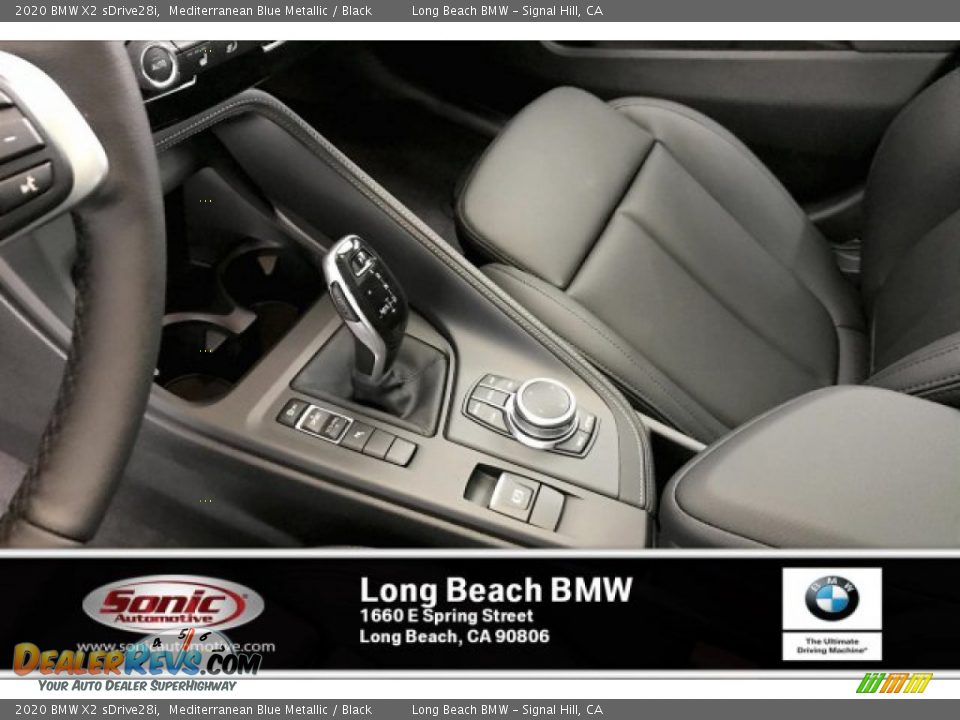 2020 BMW X2 sDrive28i Mediterranean Blue Metallic / Black Photo #6