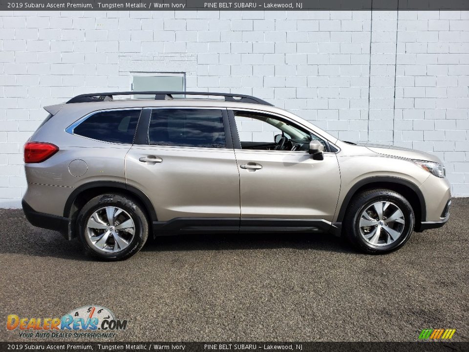 2019 Subaru Ascent Premium Tungsten Metallic / Warm Ivory Photo #14