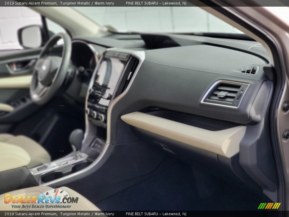 2019 Subaru Ascent Premium Tungsten Metallic / Warm Ivory Photo #16