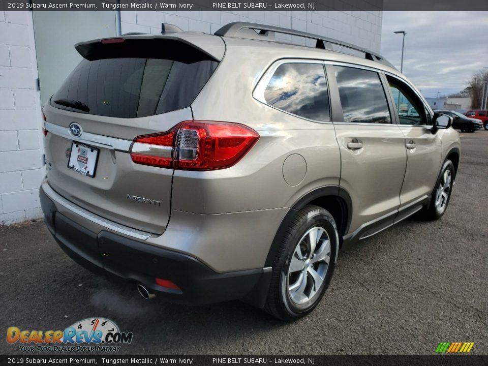 2019 Subaru Ascent Premium Tungsten Metallic / Warm Ivory Photo #21