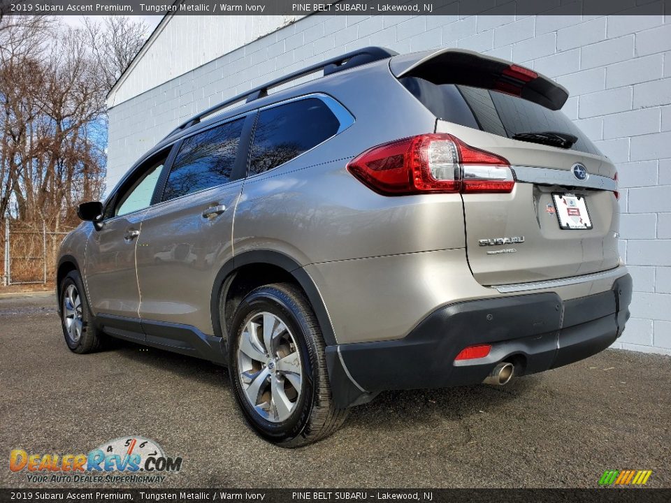 2019 Subaru Ascent Premium Tungsten Metallic / Warm Ivory Photo #25