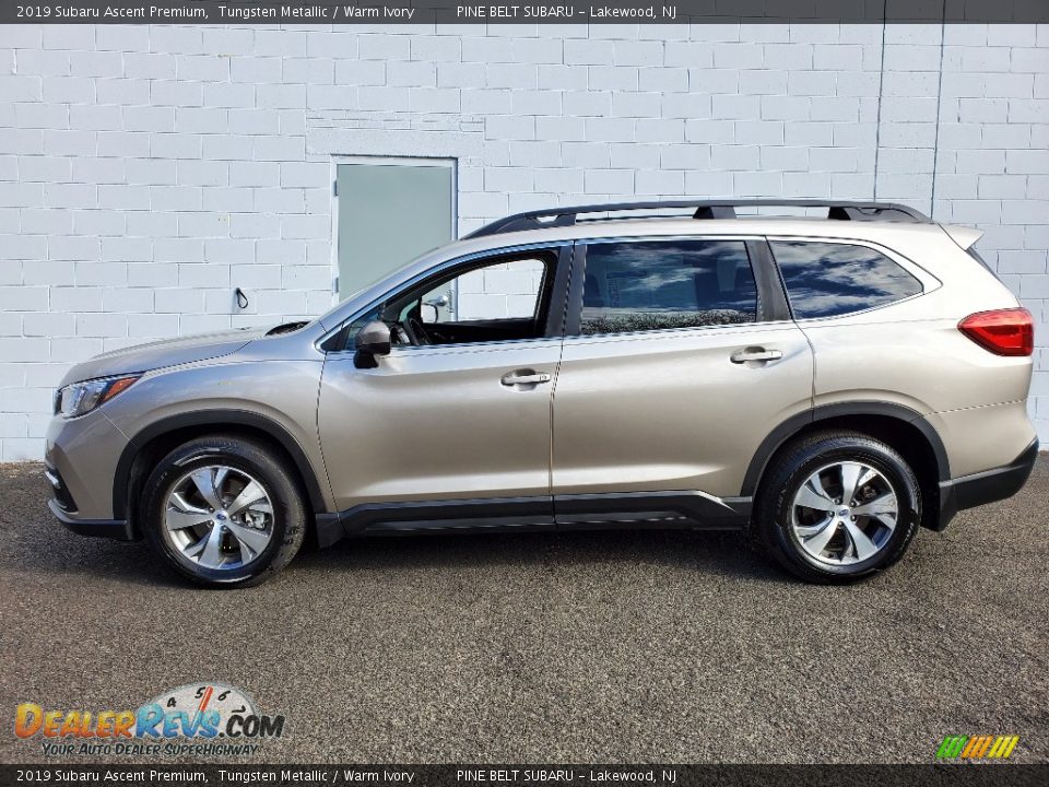 2019 Subaru Ascent Premium Tungsten Metallic / Warm Ivory Photo #27